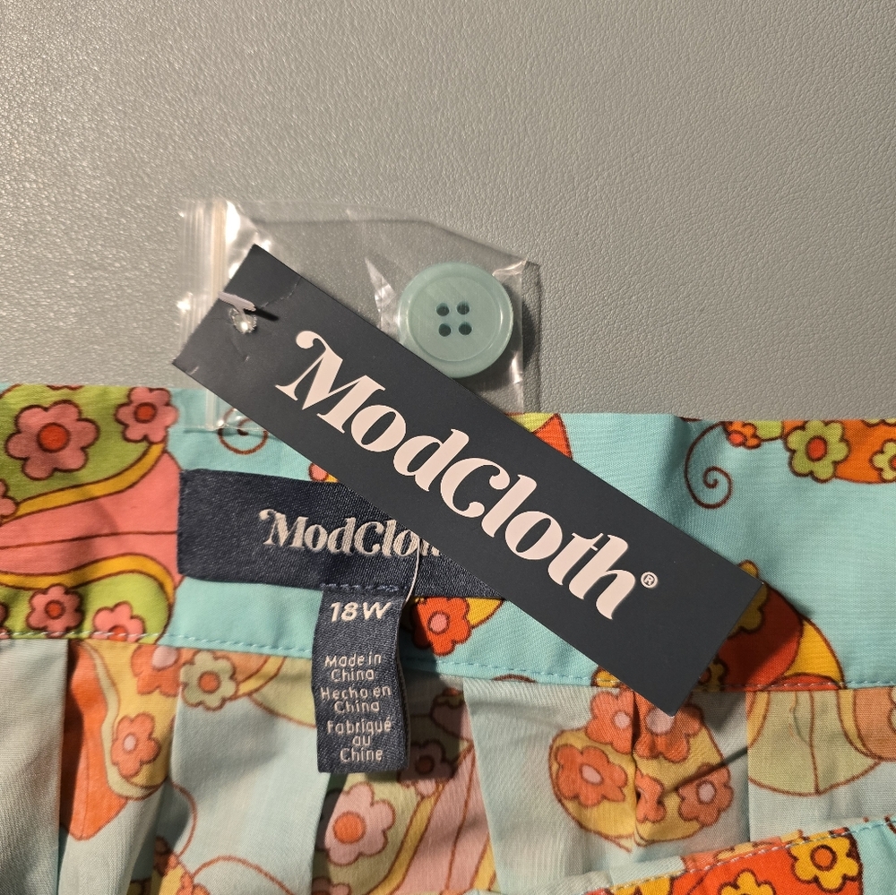 NWT Modcloth × Marisol Muro Ladybug  Skirt Size 18W - Picture 6 of 7